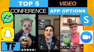 BEST VIDEO CHAT FREE 2021 APPS To Call Conference With Friends! (Zoom, Facebook Messenger, Skype) screenshot 1