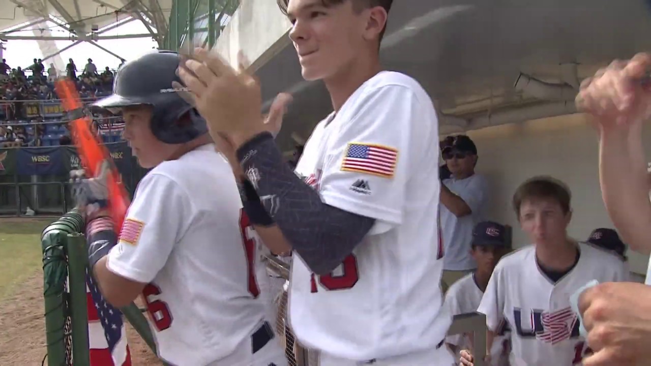 Highlights: AUS v USA - U-12 Baseball World Cup - 1st Round