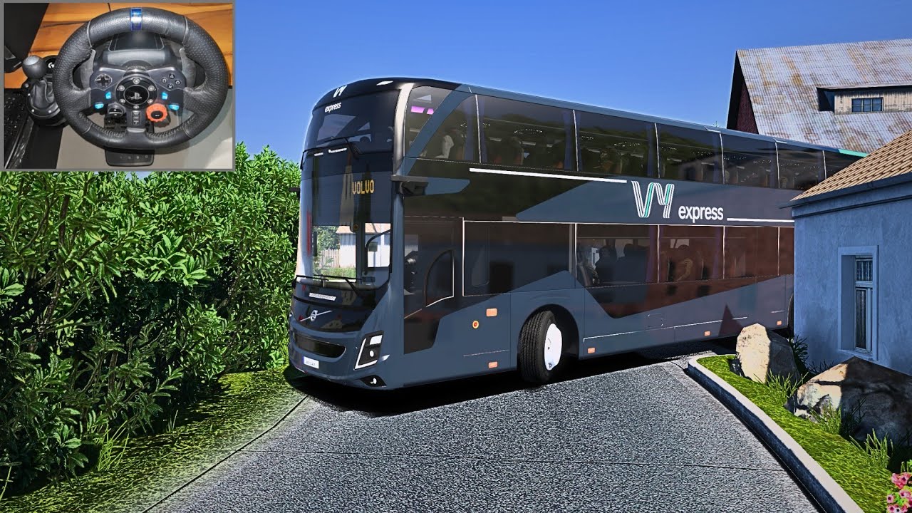 Bus simulator: Can you survive Austria's extreme narrow roads | Logitech g29 steering wheel | #ets2
