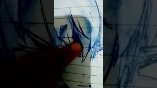 Drawing Gojo Glow Art
