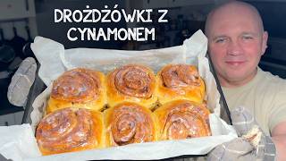 Drożdżówki z cynamonem jak u babci! Bardzo prosty przepis. Zawsze wychodzi!