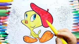 TWEETY COLORING PAGES FOR KIDS