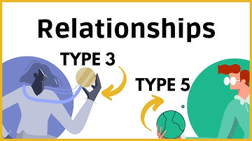 How is Enneagram 3 in Relationships with Type 5?