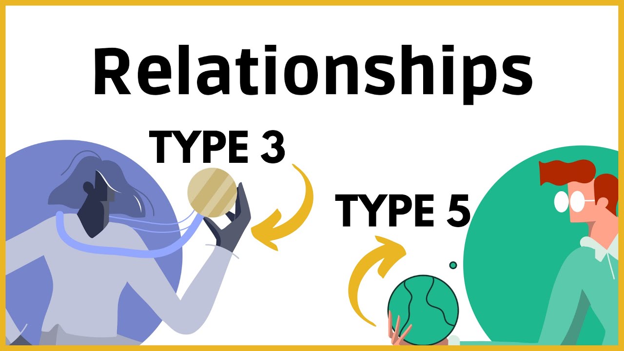 How is Enneagram 3 in Relationships with Type 5?