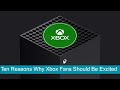 Ten Reasons Xbox Fans Should Be Excited for the Fall
