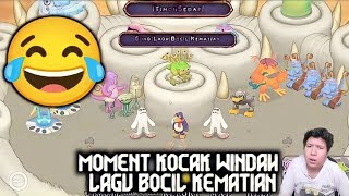 Windah Basudara Reacts to the 'Bocil Kematian' Song || My Singing Monsters 😂