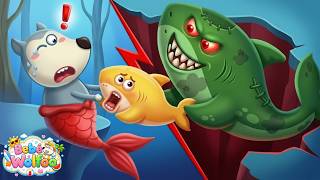 Bebé Wolfoo | ¡Misión Rescate: Salvemos al Pececito Lindo! | Dibujos animados para niños