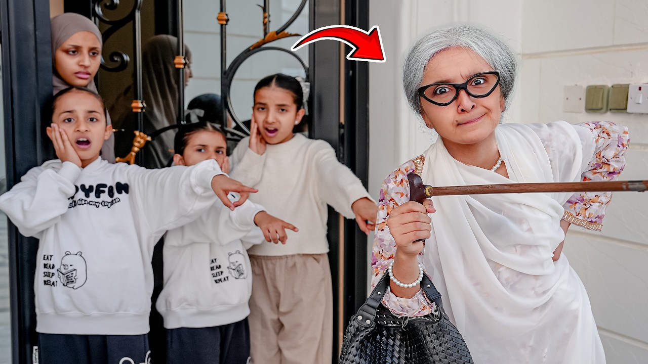 زيارة الجدة المفاجأة - جننوها -  سوالف بناتي !    سوالف بناتي