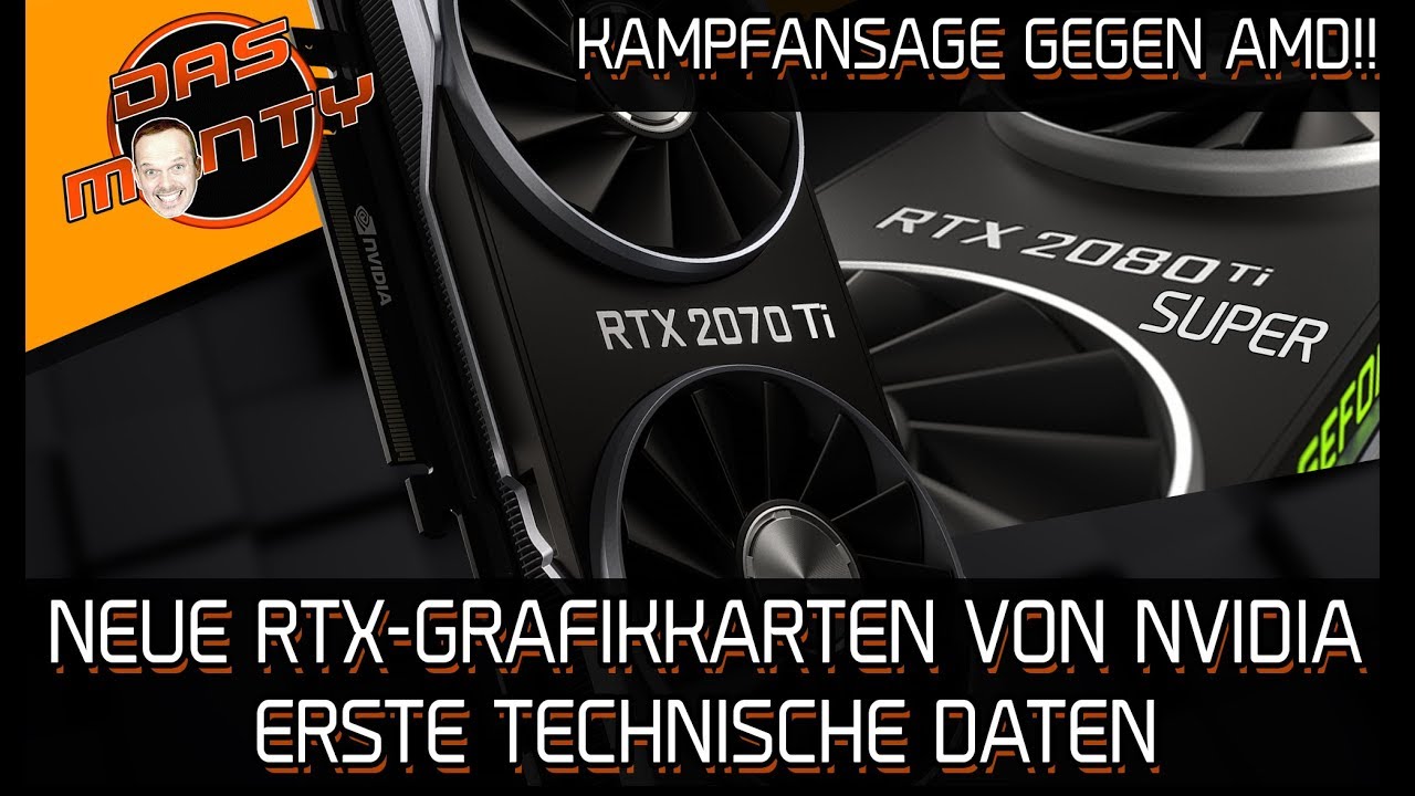 Wann Werden Grafikkarten Wieder Günstiger Neue Nvidia GeForce RTX-Grafikkarten - Erste technische Daten der Super