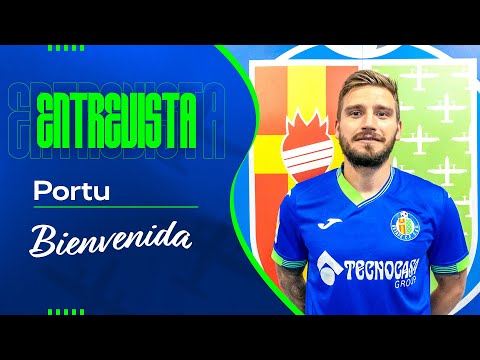 Entrevista a Portu, nuevo futbolista azulón
