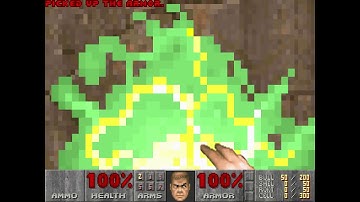 Doom II level 20, Gotcha!: Teleporter trap