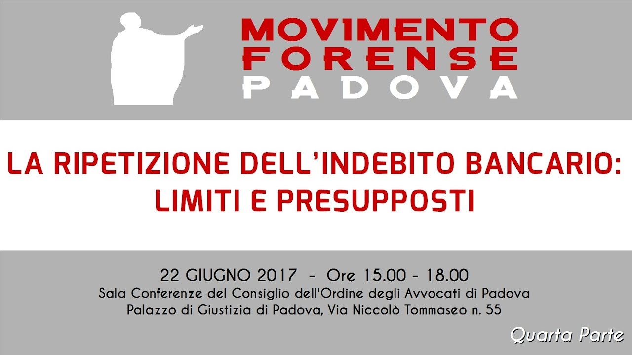 camera iphone 8 plus apk La ripetizione dell'indebito bancario - Quarta Parte