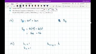 11 MAM Unit 1 EX 4A Q 13, 15