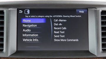 2019 INFINITI QX60 - Voice Prompt Interrupt