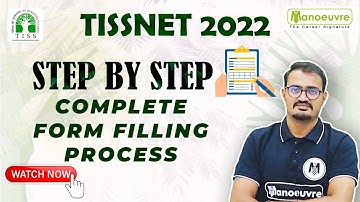 TISSNET 2022 I STEP BY STEP COMPLETE FORM FILLING PROCESS.