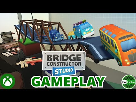 Can You Engineer the Perfect Bridge? – Bridge Constructor Studio First Look Xbox Gameplay! - YouTube