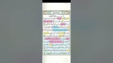 تثبيت وتربيط سورة الأعراف  ( الربع الأول )