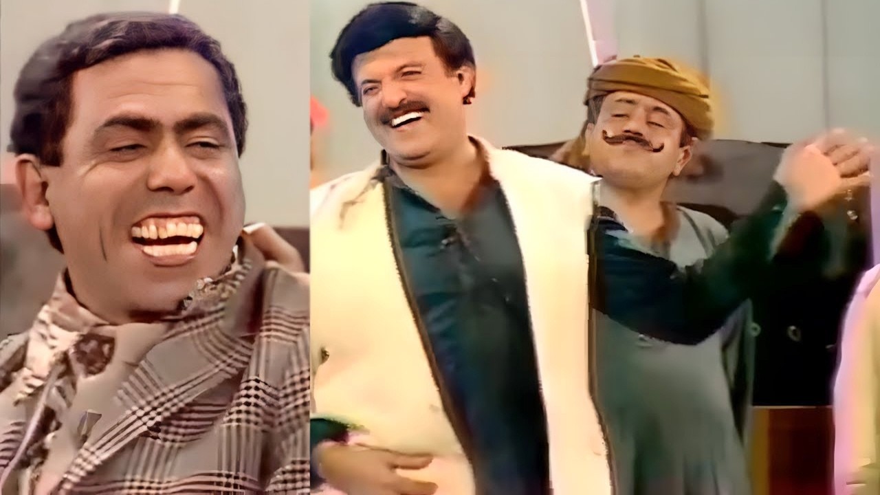 سمير غانم مش قادر يمسك نفسه من الضحك لما سيد حاتم خرج عن النص😂😂انا من عيلة مبسوطة بنضحك طول النهار🤣🤣