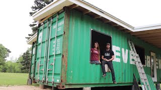 Cutting Out The CONTAINER WINDOWS!