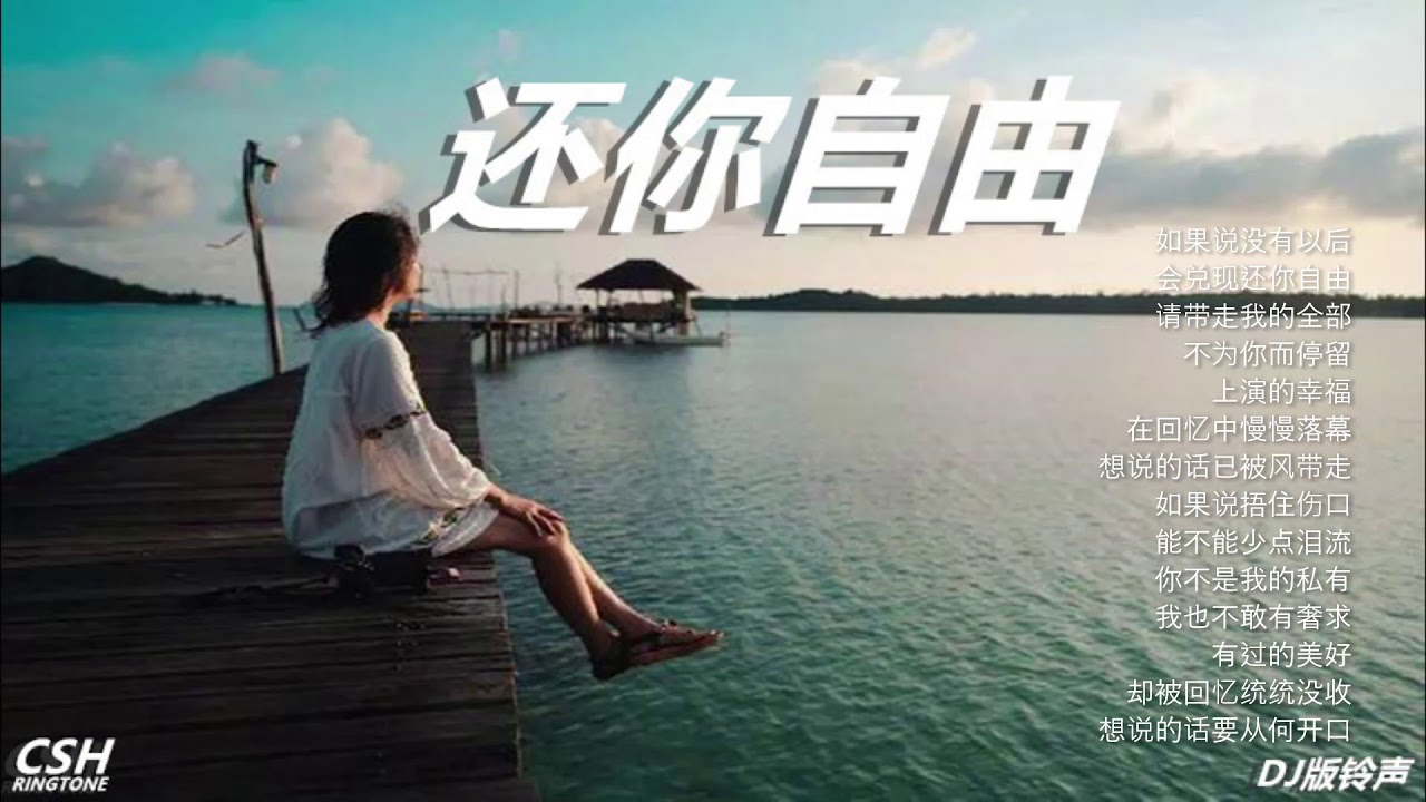 还你自由 零一九零贰 铃声 Dj版 Youtube