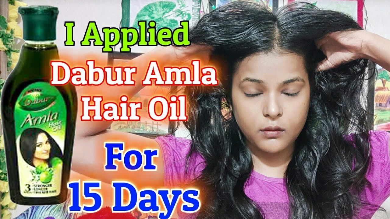 OMG I Used DABUR AMLA HAIR OIL For 15 Days | Dabur AMLA HAIR OIL Review  Side Effect | Shinny Roops - YouTube
