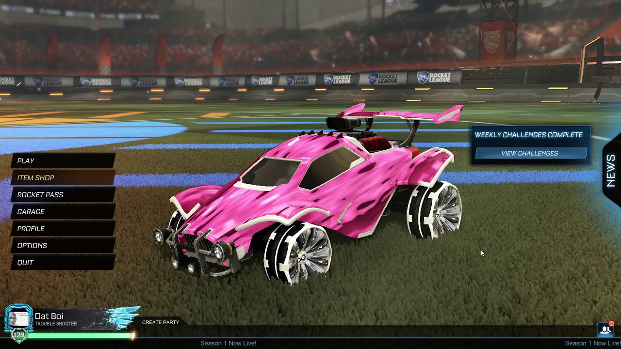 Grappler Wheels | Rocket League