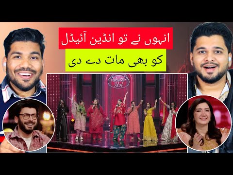 First Time Watching Pakistan Idol | All Girls Medley | Gala Round | 2025