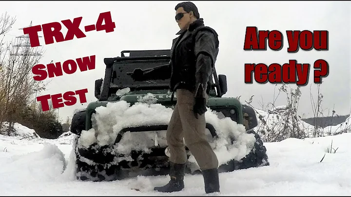 TRAXXAS TRX-4 Snow Crawling Test