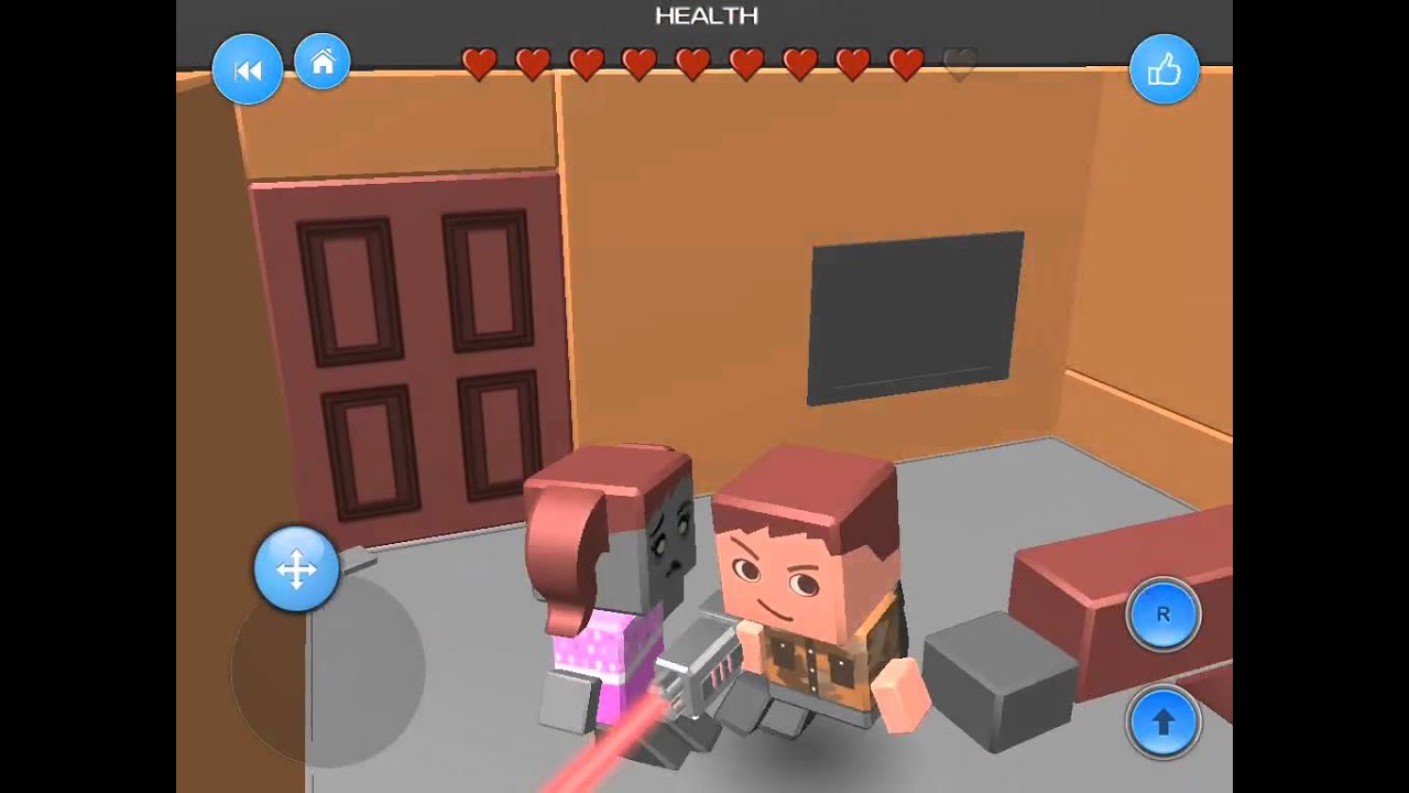[Blocksworld HD] Zombie invasion YouTube