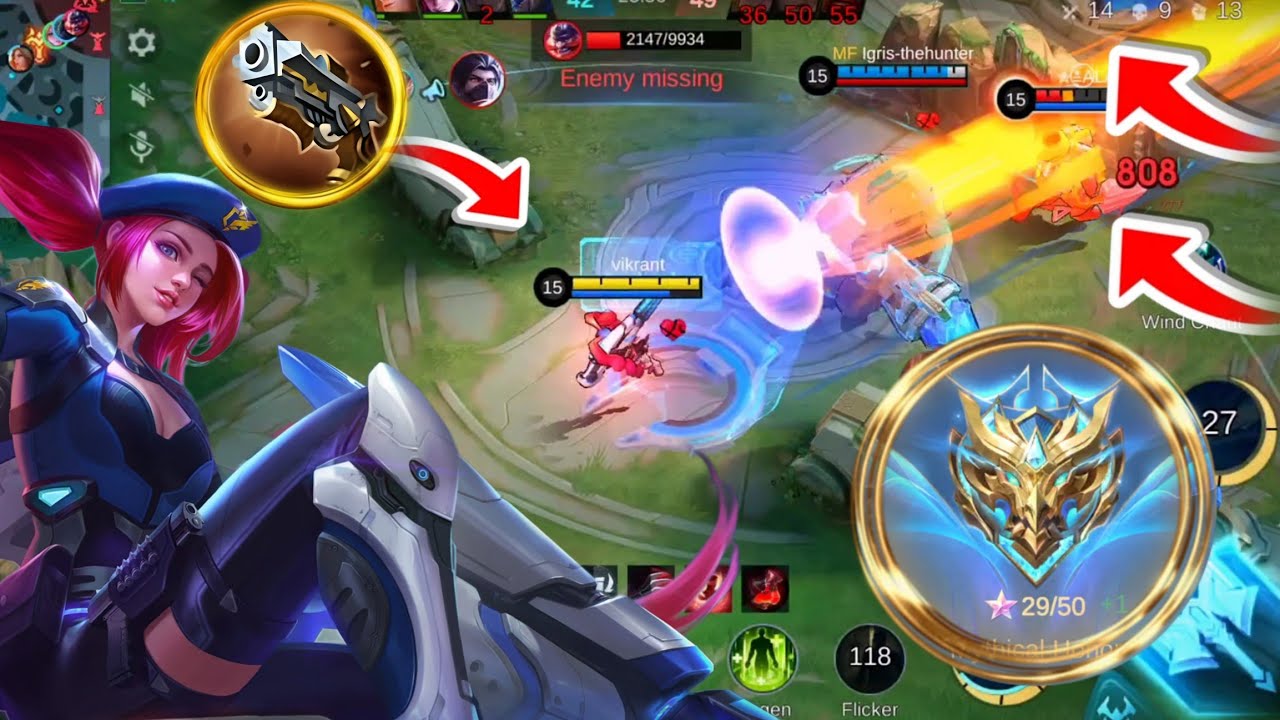 🔥 Layla Full Burst Damage Build ⚔️ Mythic Rank Gameplay 🎯 One Shot Marksman | Mobile Legends