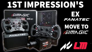 SIMAGIC Alpha Mini & GT Neo 1st Impressions MOVING from Fanatec DD1 & Formula V2