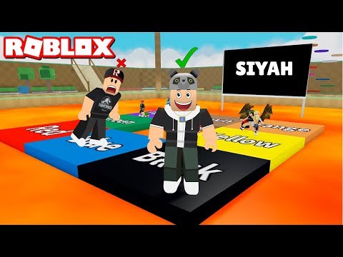 Doğru Rengi Bulamazsan Lavlara Düşersin! Minik Oyunlar Haritası - Panda ile Roblox Ripull Minigames