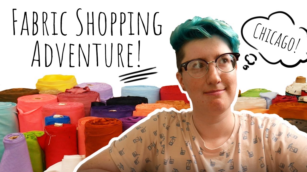 Fabric Shopping in Chicago   Vlog Adventure and Fabric Haul