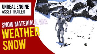 UE4 Weather Advanced Snow (Trailer)