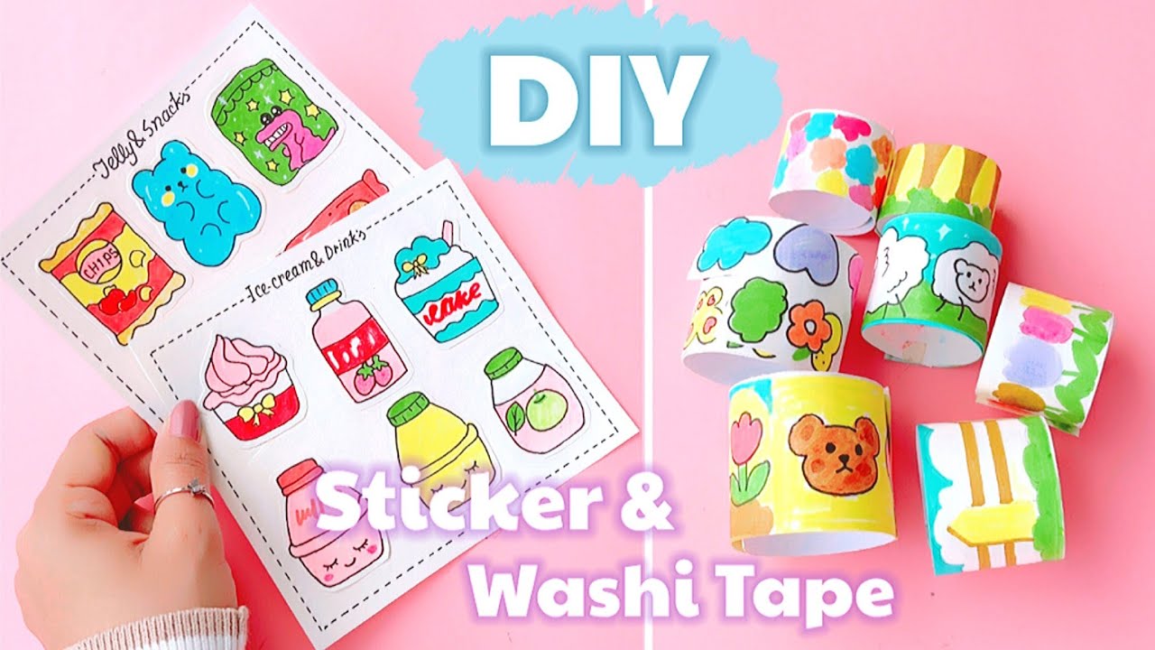 Cute Kawaii Japanese Masking Washi Tape Décorative Adhésive Diy Scrapbook