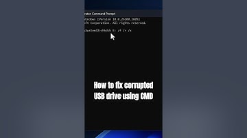 How to Fix Corrupted USB Drive in Seconds Using CMD (Simple Trick!)