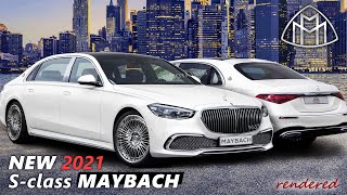 New Mercedes S Class Maybach 21 22 Model S600 Or S650 X223 Render Of W223 White Color Youtube