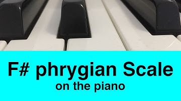 F# Phrygian Scale Piano And Music Theory Tutorial✨