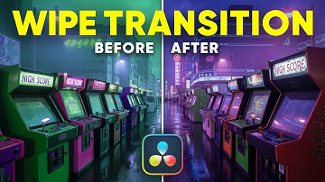How to Create a Wipe Compare Transition in DaVinci Resolve