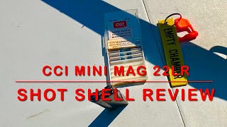CCI Mini Mag 22lr shotshell review
