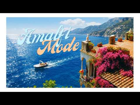 🌸🚤 Sailing Through Amalfi ☀️| Beautiful Lofi Mix for Relaxation