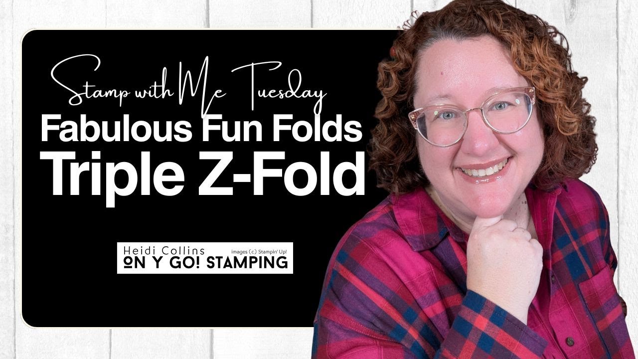Locking Triple Z-Fold Fun Fold Card Tutorial – Easy Interactive Card Making