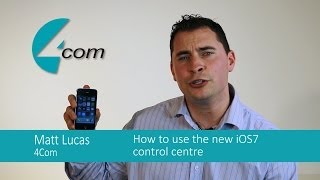 How to use the new iOS7 control centre screenshot 4
