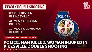 Double shooting leaves man dead, woman injured
A double shooting in Baltimore County left a man dead and a woman injured, police said. County police said officers were called around 11:35 p.m. Tuesday to the 9000 block of Iron Horse Lane in the Pikesville/Garrison area, where they found a 41-year-old man dead and a 32-year-old woman injured in a shooting.
WBAL-TV is your home for Baltimore breaking news and weather. For your latest Baltimore news and weather visit: https://www.wbaltv.com/
For licensing inquiries: https://www.wbaltv.com/licensing Double shooting leaves man dead, woman injured