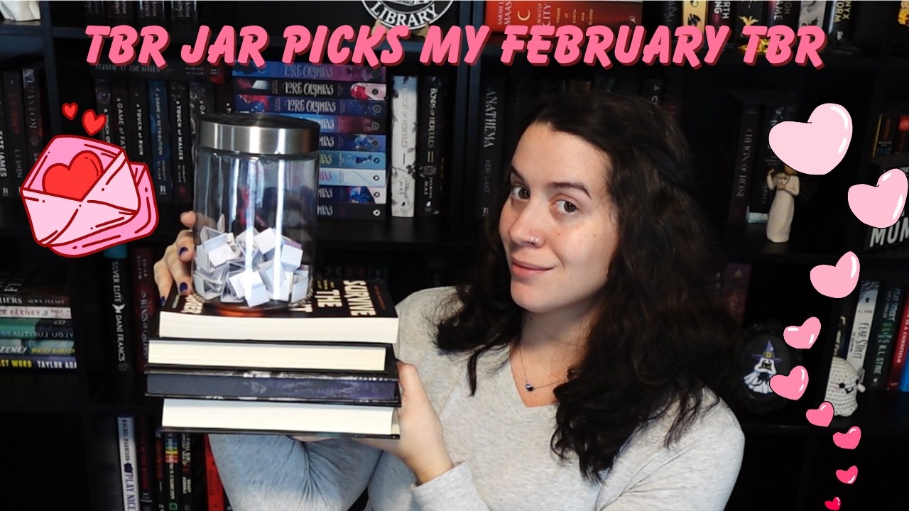 TBR jar & reading journal prompts pick my February TBR