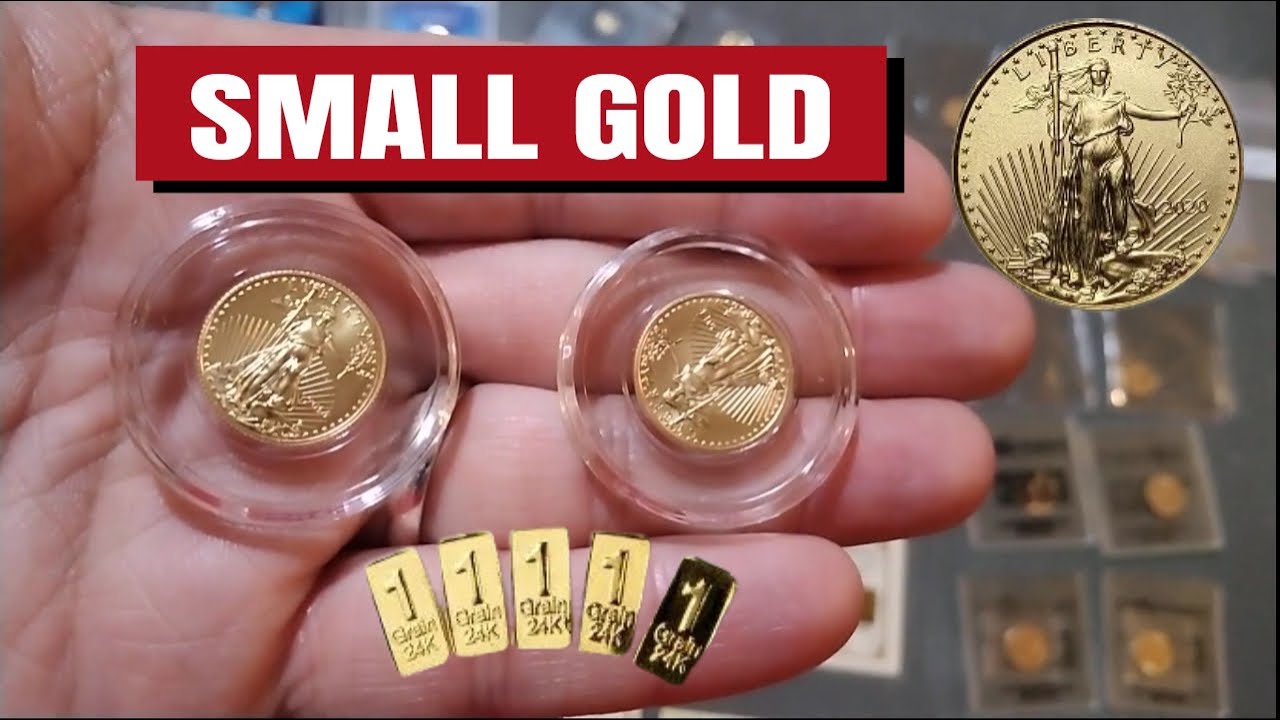 Small Gold Bullion Collection | Bars and Rounds!