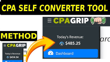 HOW TO MAKE MONEY WITH CPA SELF CONVERTER TOOLS IN CPAGRIP