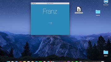 Franz 5 macOS - Download For Free / Installation