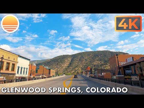 🇺🇸 [4K60] Glenwood Springs, Colorado! 🚘 Drive with me!