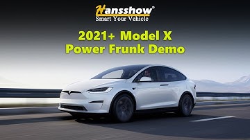 2021+ Model X Power Frunk Demo